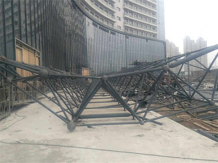 永州万豪酒店雨棚网架
